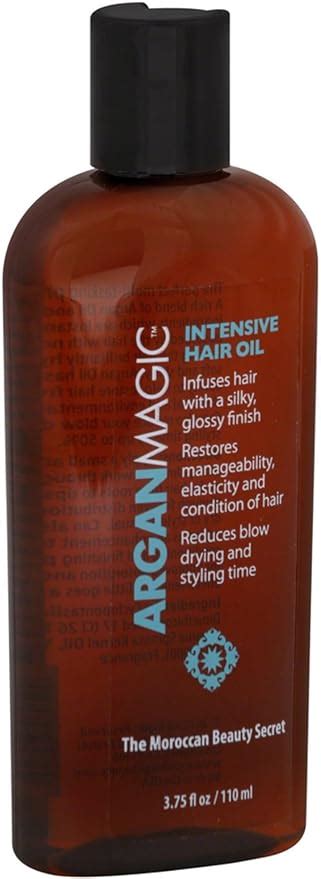 Hair oil infused with argan magic